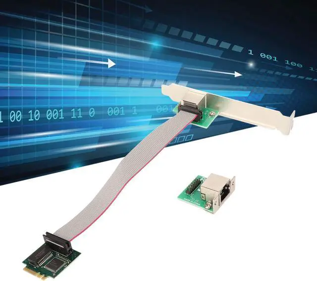 Alt view image 4 of 5 - M.2 Ethernet PCB M.2 AE 2.5G Ethernet Adapter Gigabit Ethernet Server Adapter 1000M High Performance Rj45 Single Port Ethernet Nic Adapter for Industrial Computer Gigabit Ethernet