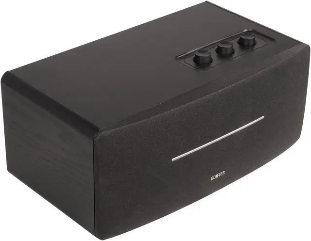 Main image of Edifier D12 Integrated Desktop Computer Speakers with Bluetooth 5.0, Wireless Stereo Tabletop Speaker 70 Watts RMS with Subwoofer Line Out, RCA, Aux Input for PC Monitor Laptop -Black