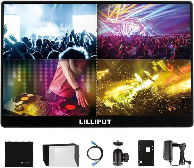 Alt view image 2 of 5 - Lilliput A12 Monitor DSLR Camera 12.5 4K HDMI 3G-SDI 3840X2160 Monitor for Sony FS5 FS7 F5 F55 RED Scarlet-W Weapon Raven Epic-W ARRI Alexa Mini Canon C200 C300 II DJI Ronin