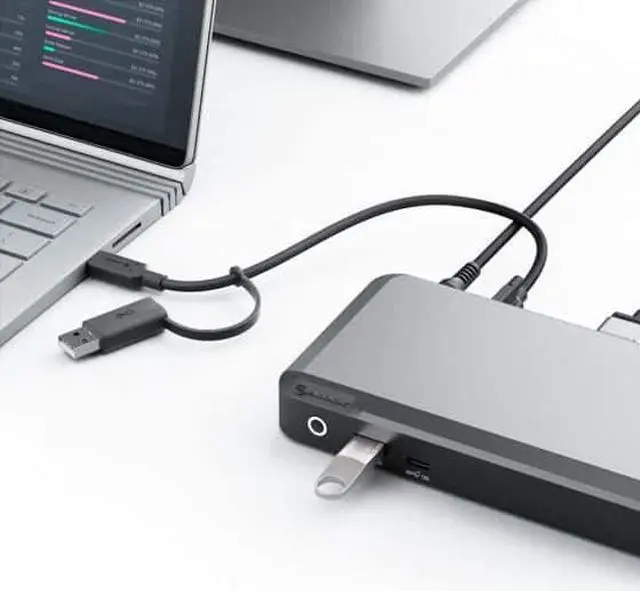 Alt view image 2 of 2 - Alogic DX2 Dual 4K Display Universal Docking Station - with 100W Power Delivery