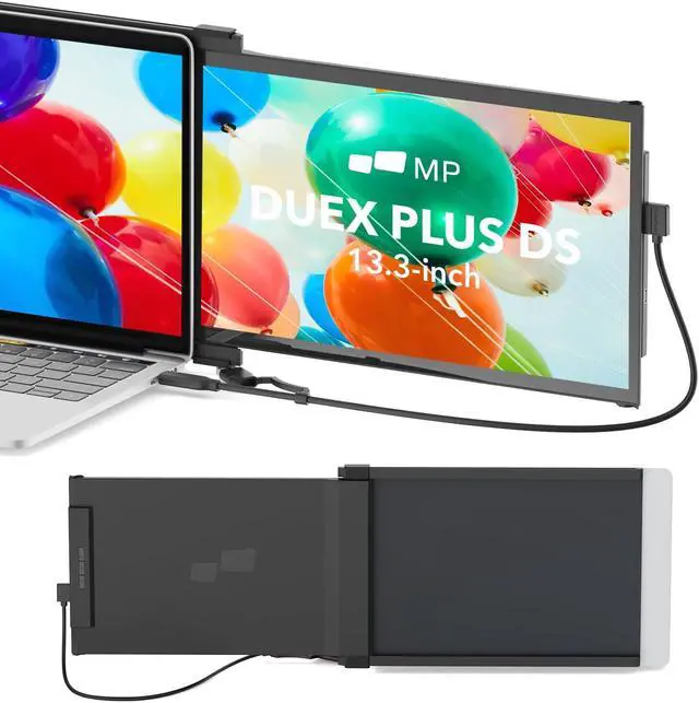 Main image of Duex Plus DS Laptop Screen Extender,13.3" FHD 1080P IPS Laptop Monitor Extender,USB Type-C/HDMI Plug and Play Portable Monitor for 13"-14.5" Laptops,Support Windows/Mac/Android/Switch Compatible