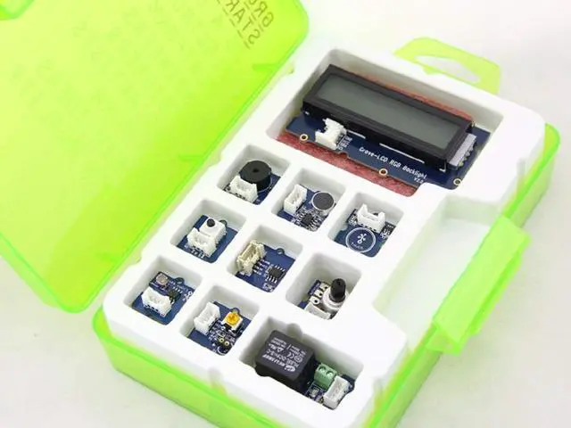 Alt view image 4 of 5 - Seeedstudio Grove - Starter Kit for Arduino