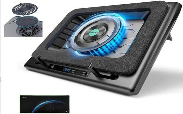 Main image of V13 Laptop Cooling Pad with Dust-Proof Cotton