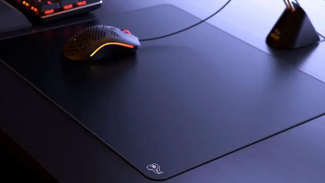 Alt view image 3 of 5 - Glorious Elements Gaming Mousepad - Extra Large Mouse Pad XL - Foam Core Hybrid Cloth - Gaming Desk Pad 15"x17" (FIRE)