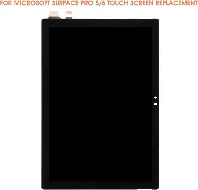 Alt view image 2 of 5 - for Microsoft Surface Pro 5 Screen Replacement - for Microsoft Surface Pro 5 / Pro 6 LCD Display for Surface Pro6 LCD Touch Screen 1796 1807 12.3" Digitizer Assembly with Tools (Black)