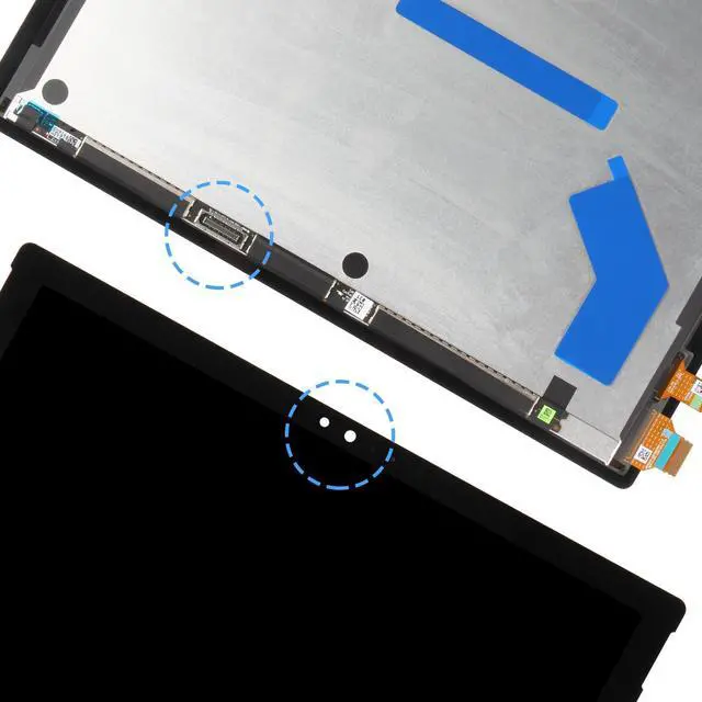 Alt view image 4 of 5 - for Microsoft Surface Pro 5 Screen Replacement - for Microsoft Surface Pro 5 / Pro 6 LCD Display for Surface Pro6 LCD Touch Screen 1796 1807 12.3" Digitizer Assembly with Tools (Black)