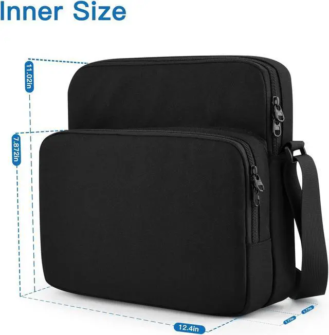 Alt view image 4 of 5 - CaSZLUTION Starlink Mini Case, Travel Carrying Case for Starlink Mini Dish Kit, Protective Storage Bag with Shoulder Strap (Case Only)