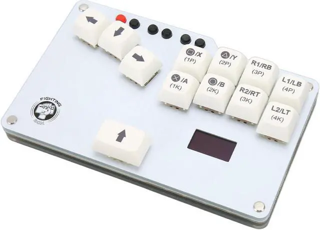 Alt view image 5 of 5 - ciciglow Low Latency Fighting Box Keyboard for Hitbox WASD GP2040 CE Fightstick Stick with Switch, Pre Installed Firmware, Easy to Use, Multiple SOCD Cleaning Modes, [Video [Video