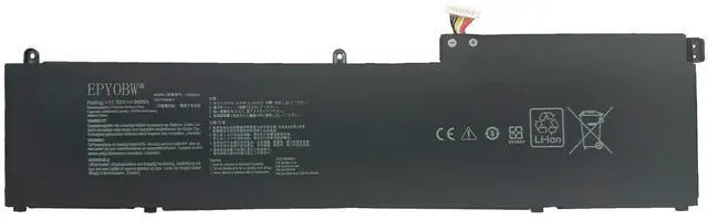 Main image of EPYOBW C32N2002 Laptop Battery 96Wh 8230mAh 6-Cell Compatible with Asus ZenBook Pro 15 UX535 / ZenBook Pro Flip 15 UX564 UX564EI UX564PH UX564EH Series 0B200-03770000 3ICP7/54/64-2