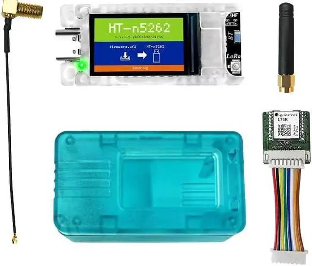 Main image of Heltec Mesh Node T114 V2 Meshtastic Tracker Nordic nRF52480 SX1262 LoRa LoRaWAN 915MHz Positioning 1.14-inch Display Development Kit Solar Panel Power Supply with BLE WiFi (T114 with Screen GNSS Case)