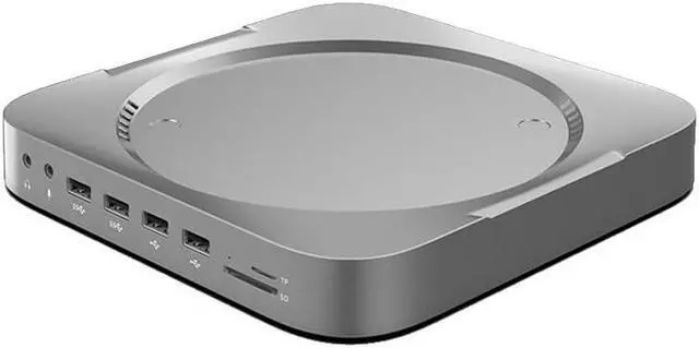 Alt view image 2 of 5 - Multi-Function High-Def Video Storage Device with 12-in-1 Connectivity: Supports 2.5 SATA HDD, USB 3.0 + USB 2.0, HDMI/VGA Dual Display Ports, Type-C Fast Charging