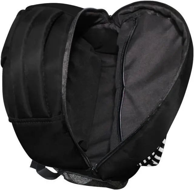 Alt view image 5 of 5 - Miaoquhe Black Baseball Backpacks School Bookbag for Kids Sport Softball Backpacks Laptop Shoulder Bag for Women Girls Men Boys School Casual Daypack for Travel Hiking Camping