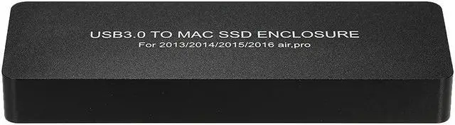 Main image of NFHK Mac Air Pro 2013 2014 2015 2016 SSD Portable Case USB 3.0 to 16+12 Pin Mobile Box HDD Enclosure