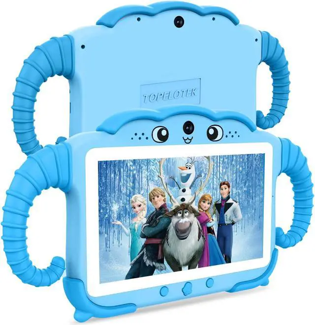 Main image of Kids Tablet 7IN Tablet for Kids 3-7 Toddler Tablet, Tablet for Toddler Learning Tablet Kids 32GB with Educational Games, GMS, Parent Controls, WiFi Kids Learning Tablet Toddler Boy Girl (Blue)