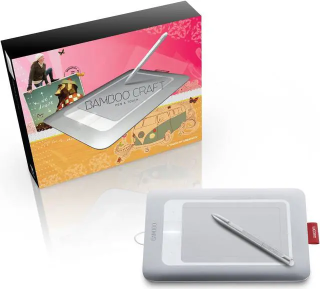 Alt view image 3 of 5 - Wacom CTH461 Bamboo Craft Tablet