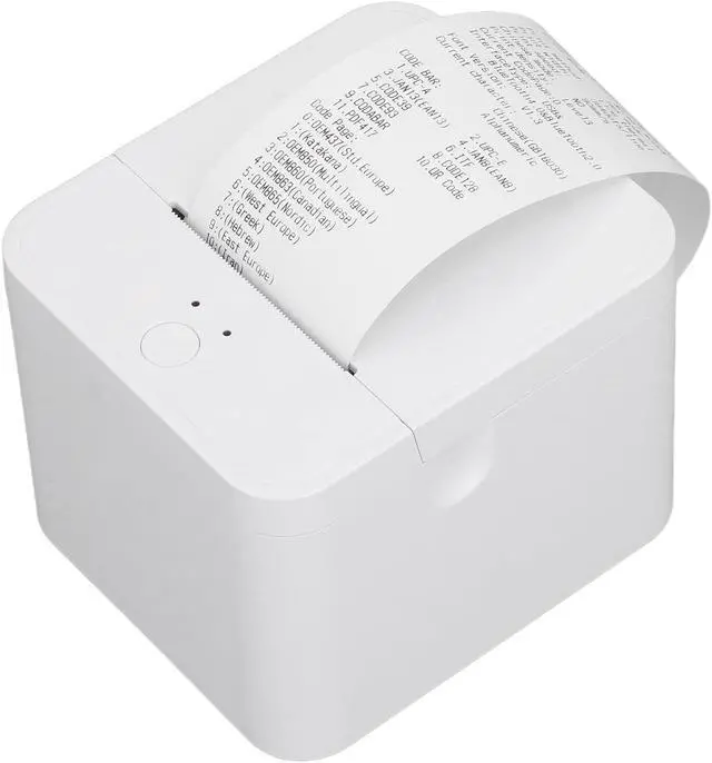 Main image of Wisoqu Label Printer, Bluetooth Shipping Label Printer, Thermal Printer for Shipping Packages, Restaurant Kitchen Printer Compatible with Android.iOS.Windows, (US Plug)