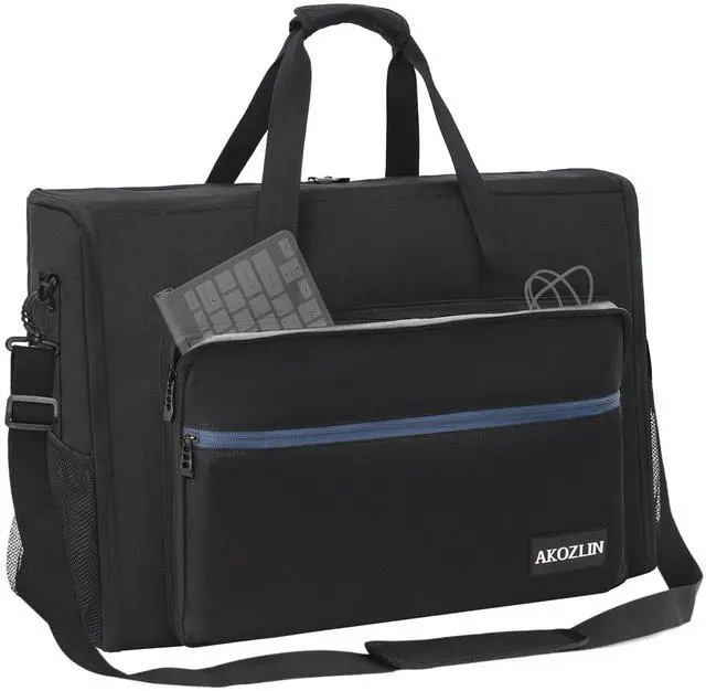Main image of AKOZLIN LCD Screens/TVs(up to 2) Transport Tote Bag for 27" - 32" Displays Monitor Carrying Case (NOT FOR IMAC) With Shoulder Strap