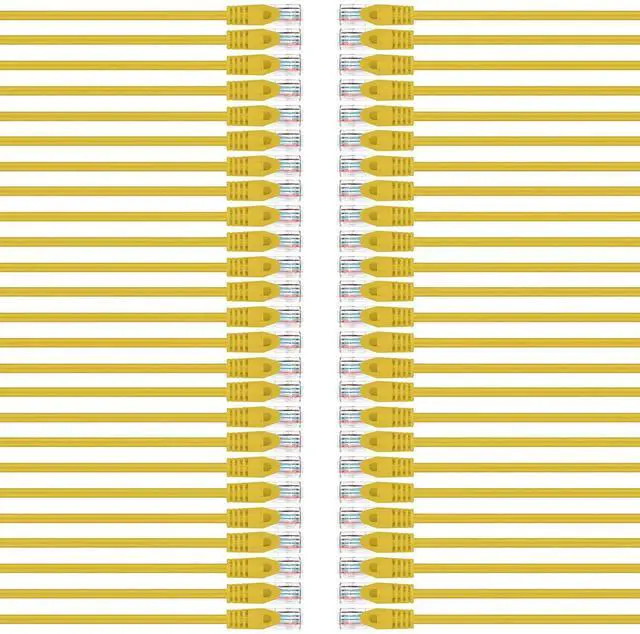 Main image of GEARit Cat6 Ethernet Cable 1 Foot - Network Internet Patch Cable - Yellow
