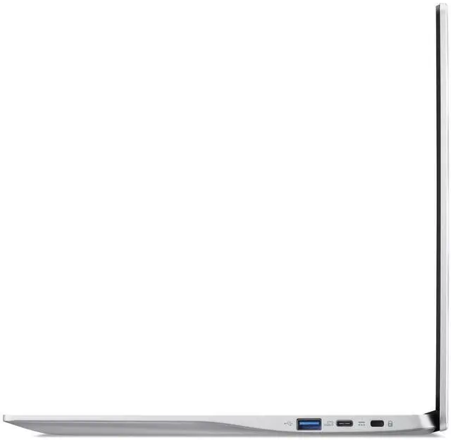 Alt view image 3 of 5 - acer Chromebook 315 15.6 FHD Laptop | Intel Celeron N4500 | Intel UHD Graphics | Built-in Webcam| microSD Card Reader| Silver | 4GB RAM | 64GB SSD | Chrome OS |Bundle with 64GB USB Flash Drive