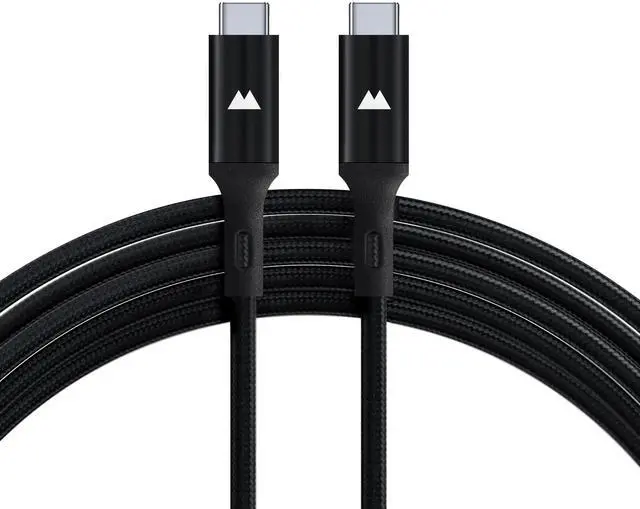 Main image of Mous - USB C to USB C Charging Cable - Nylon Braiding - 3m - Black