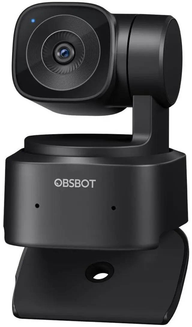 Main image of OBSBOT Tiny SE 1080P 100FPS Webcam for PC, AI Tracking PTZ Streaming Camera with 1/2.8" Sensor, Gesture Control, Dual ISO, Staggered HDR, Web Camera for Desktop Computer, Laptop, Meeting, Video Calls