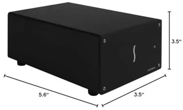 Alt view image 4 of 4 - Sonnet Echo Express SE1 Thunderbolt 3 Expansion Chassis (Echo-EXP-SE!-T3)