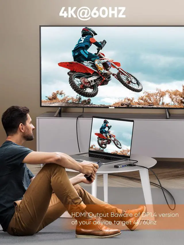 Alt view image 2 of 4 - 7 in 1 USB C Hub Bundle with USB to Ethernet Adapter