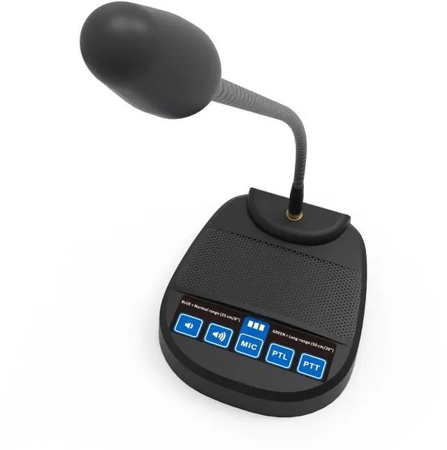 Main image of SpeechWare TBK6 USB 6-in-1 Gooseneck TableMike with Exclusive Variable Long-Range Self Adjusting Input (6th Gen.)