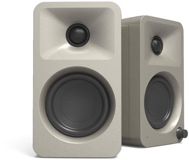 Main image of Kanto ORAME 100W Powered Reference Desktop Computer Speakers with Bluetooth 5.0 and USB-C Input | Bi-Amplified | 100 Hz Automatic Crossover | Reference Quality Sound | Pair | Moon