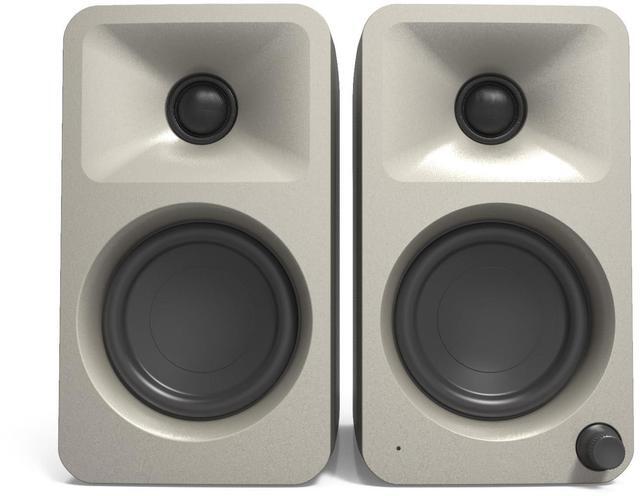 Alt view image 2 of 5 - Kanto ORAME 100W Powered Reference Desktop Computer Speakers with Bluetooth 5.0 and USB-C Input | Bi-Amplified | 100 Hz Automatic Crossover | Reference Quality Sound | Pair | Moon