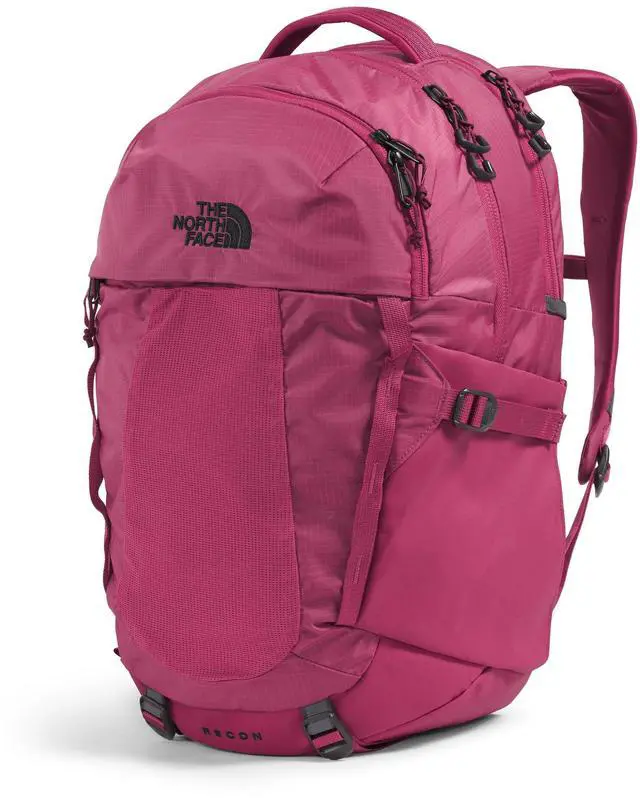 Alt view image 3 of 5 - THE NORTH FACE Women's Recon Everyday Laptop Backpack - PFAS Free, Cyber Berry/Sumac, One Size