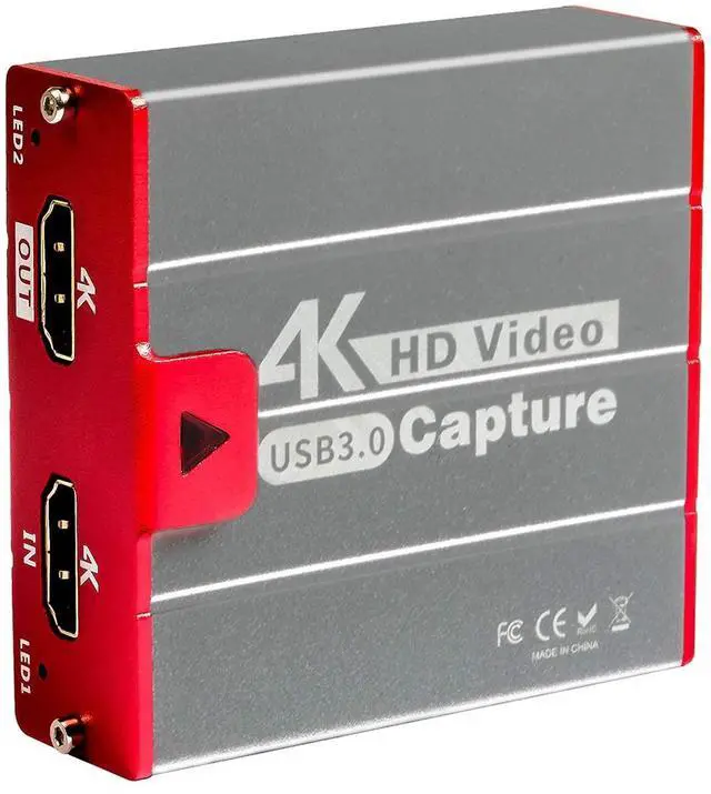 Alt view image 2 of 5 - Mirabox HSV3202 USB3.0 4K HDMI Video Capture Card + HSV1521 USB C Docking Station 12 in 1 Triple Display