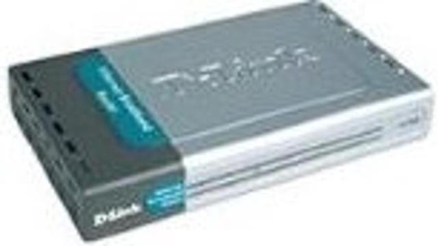 Alt view image 2 of 3 - D-Link DI-704P 4-port 10BaseT/100BaseTX Broadband Gateway with Print Server