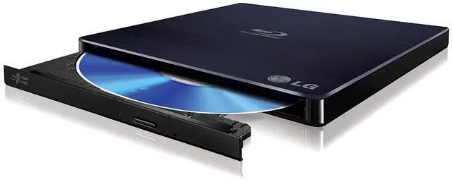 Alt view image 2 of 2 - LG 6x BP50NB40 Ultra Slim Portable Blu-ray Writer with M-DISC Support, Mac OS X Compatible (Black, Retail Box)