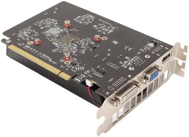 Alt view image 4 of 5 - ANGGREK gpu pc,HD7670 4GB GDDR5 Graphics Card 128bit 1000MHz Core Frequency Supports DirectX 11 PCI Express X16 2.1 Gaming Graphics Card