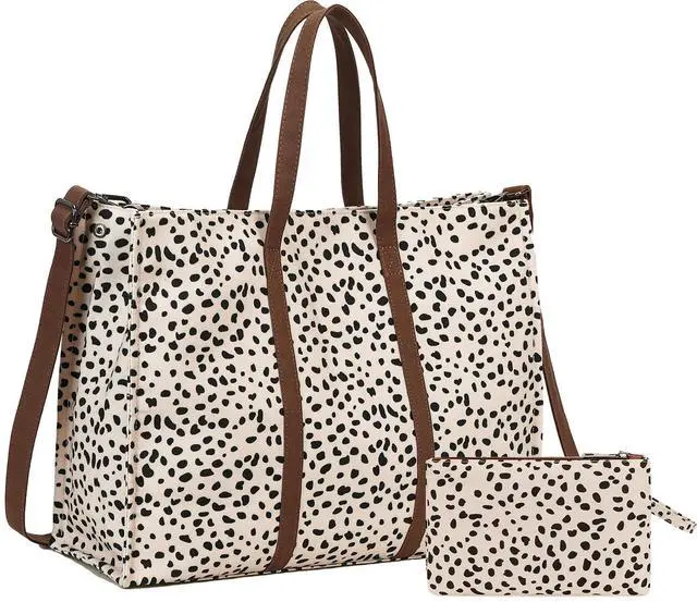 Main image of BTOOP Tote Bag for Women Work Teacher Tote Bag 15.6 inch Laptop Shoulder Bags Handbag Office Briefcase with Clutch Purse