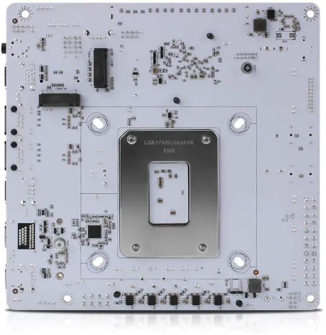 Alt view image 5 of 5 - StoneStorm Q670 8-Bay NAS Mini ITX Motherboard(LGA1700, 12th/13th/14th Gen. Desktop Processor), 2*U-DIMM DDR5 MAX 64G, 3*M.2 NVMe, 8*SATA, i226-LM 2.5G vPro, 3*USB3.2, 1*Type-C 20Gbps, Dual 4K Display