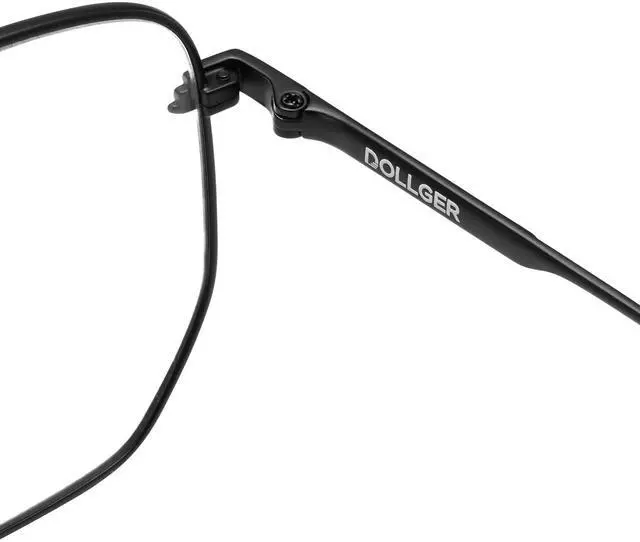 Alt view image 4 of 5 - Dollger Women Retro Hexagonal Blue Light Glasses Metal Fashion Men computer Anti blue lightMatte black