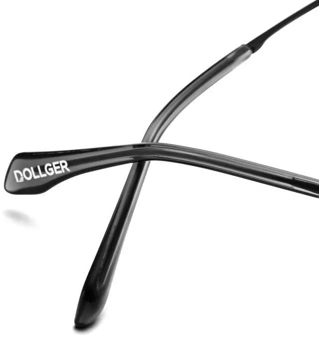 Alt view image 5 of 5 - Dollger Women Retro Hexagonal Blue Light Glasses Metal Fashion Men computer Anti blue lightMatte black