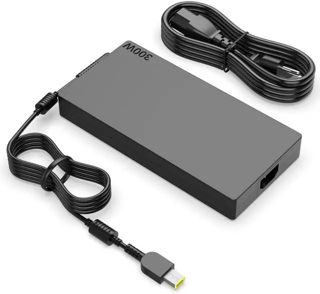 Main image of GKLSPL 300W Slim Tip Laptop Charger Compatible with Lenovo Legion 7 7i 5i 5 5 pro Laptop R7000P R9000P R9000K Y9000K Y9000X DL300SDC3A GX21F23045 SA10R16956 5A10W86289 Gaming Laptop Power Adapter