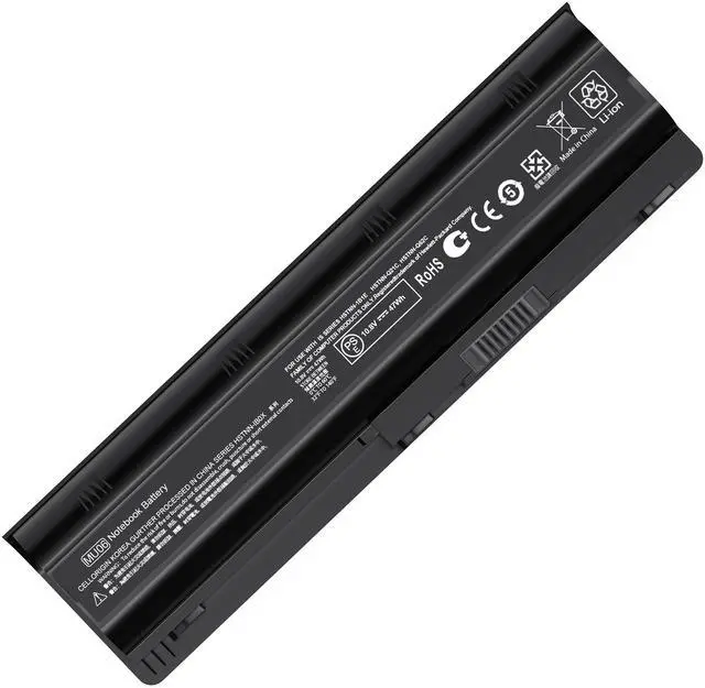 Main image of 593553-001 593554-001 MU06 MU09 Laptop Battery for HP Pavilion G6 G7 G62 G72 G4/2000 Notebook PC/DM4 DV3 DV5 DV6 DV7/Compaq Presario CQ32 CQ42 CQ43 CQ56 CQ57 CQ62 CQ72 435 436[10.8V 5200mAh 6Cell]