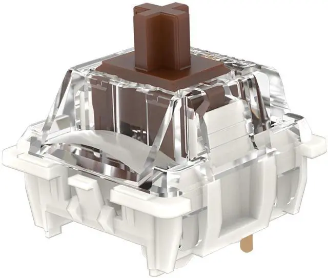 Main image of GATERON G Brown Pro 3.0 Pre-lubed Keyboard 55gf 5pin Tactile RGB Light for MX Gaming Mechanical Keyboard (90 Pcs, Brown)