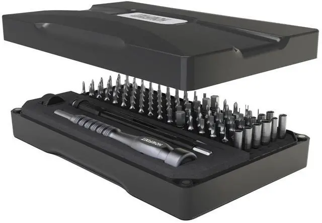 Alt view image 5 of 5 - HowFixit PRO MAX 106-in-1 Screwdriver Set for Repair Electronics Disassembly Laptop, Game Console, Smartphone, iPhone, Macbook, PC, Camera, Watch etc