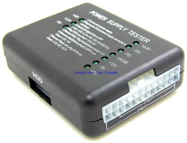 Alt view image 5 of 5 - Lingvetron PC Computer PSU and Motherboard Tester Tool PCI & ISA SDRAM Post Test Card Diagnostic Analyzer Starter Kit 4 Digital / 8 LED/Bios Speaker/Mobo Power Switch All in One Carrying Case