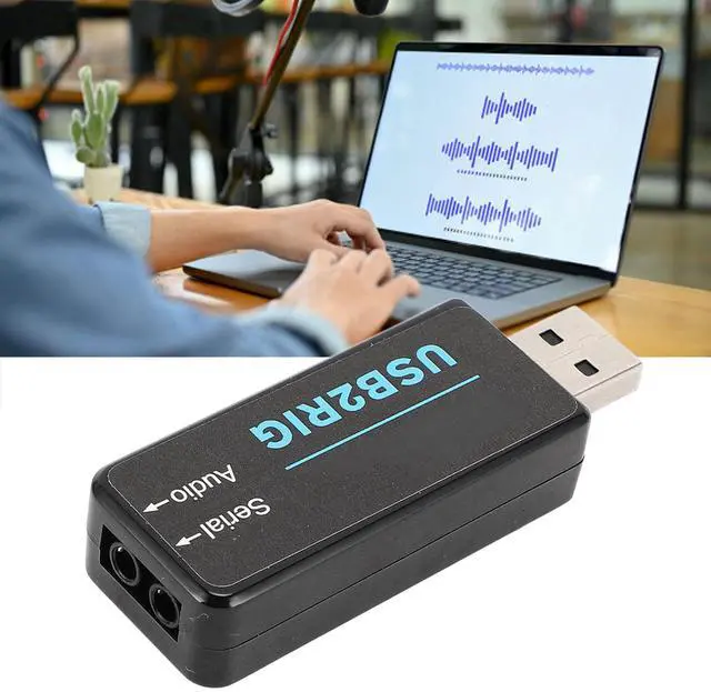 Alt view image 4 of 5 - Integrated Digital Modes Interface for Amateur Radio, Sound Card and Serial Port 2 in 1, Integrated Digital Modes Interface with Built in Sound Codec
