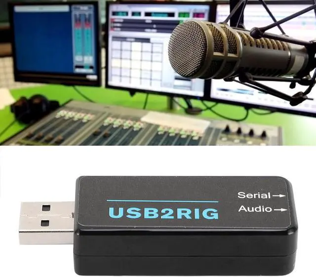 Alt view image 3 of 5 - Integrated Digital Modes Interface for Amateur Radio, Sound Card and Serial Port 2 in 1, Integrated Digital Modes Interface with Built in Sound Codec
