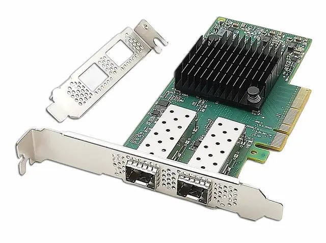 Main image of 10/25GbE PCIE x8/x16 Ethernet Adapter Dual SFP28 Port with Mellanox ConnectX4 Lx MCX4121A-ACAT Chipset, 25gigabit Network Server Card Support Windows/Linux/VMare/OFED