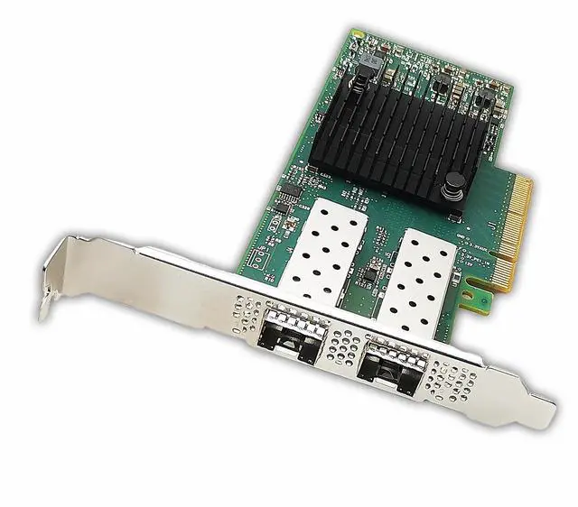 Alt view image 5 of 5 - 10/25GbE PCIE x8/x16 Ethernet Adapter Dual SFP28 Port with Mellanox ConnectX4 Lx MCX4121A-ACAT Chipset, 25gigabit Network Server Card Support Windows/Linux/VMare/OFED
