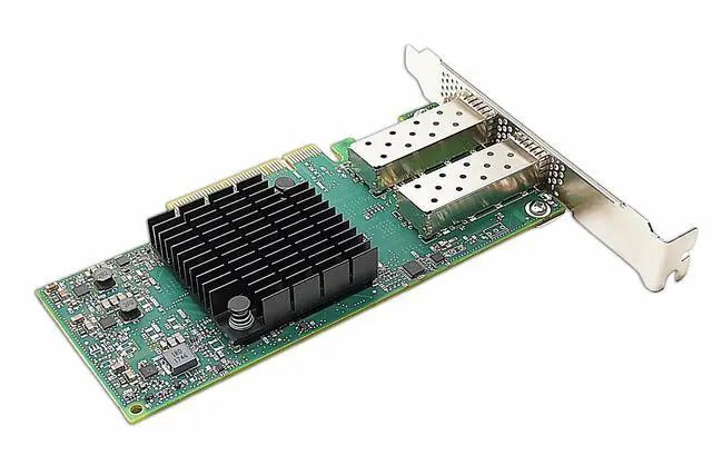 Alt view image 4 of 5 - 10/25GbE PCIE x8/x16 Ethernet Adapter Dual SFP28 Port with Mellanox ConnectX4 Lx MCX4121A-ACAT Chipset, 25gigabit Network Server Card Support Windows/Linux/VMare/OFED