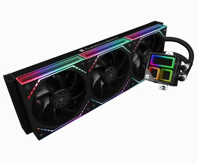 Main image of Thermalrlght Frozen Infinity 360 Black CPU Aio Cooler,TL-M12*3 PWM Fans,Computer CPU Water Cooler,ARGB Infinity Mirror,360 CPU Liquid Cooling:LGA1851/1700/1150/1151/1200/2011,PC Water Cooling